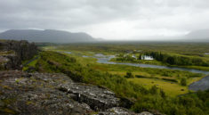 Point de vue sur Þingvellir